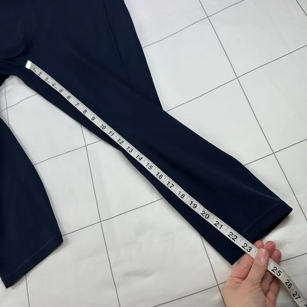 Lululemon Leggings Womens 12 Blue Align High Rise Crop Pockets 23